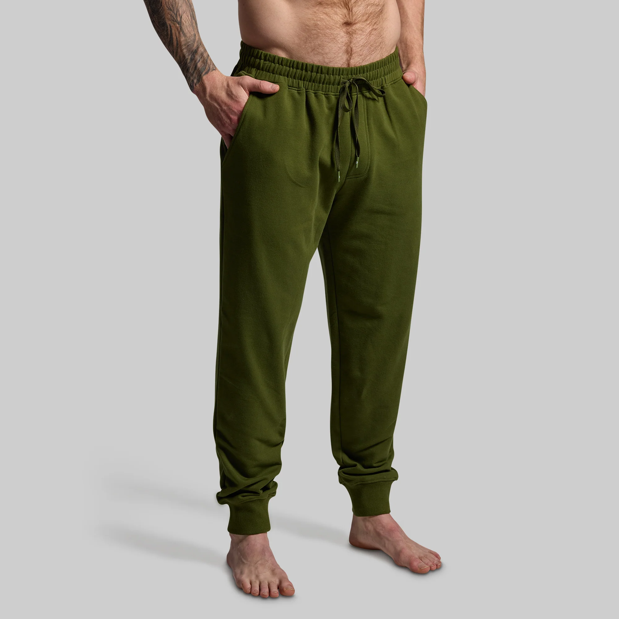 Men's Unmatched Crew Set (Military Green) - Image 2