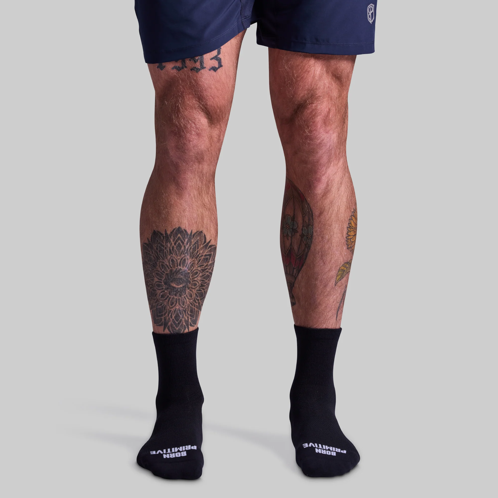 Performance Half Crew Sock 3-Pack (Black) - Image 7